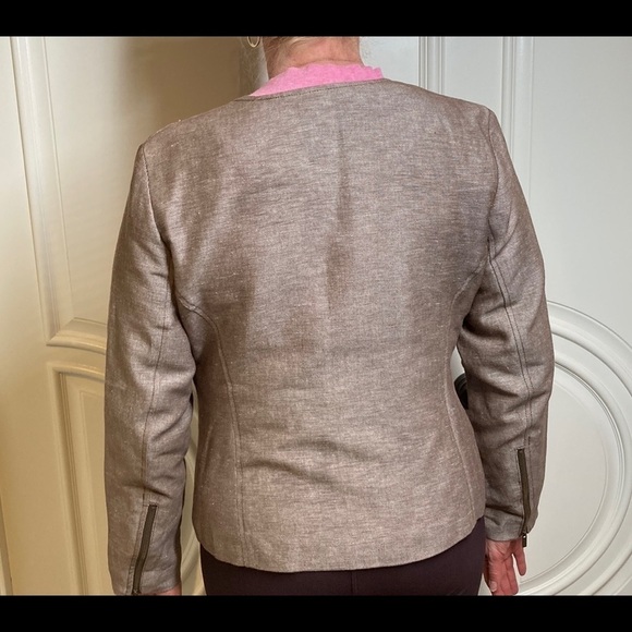 Isaac Mizrahi Linen Blend Jacket Size XL - Picture 2 of 7